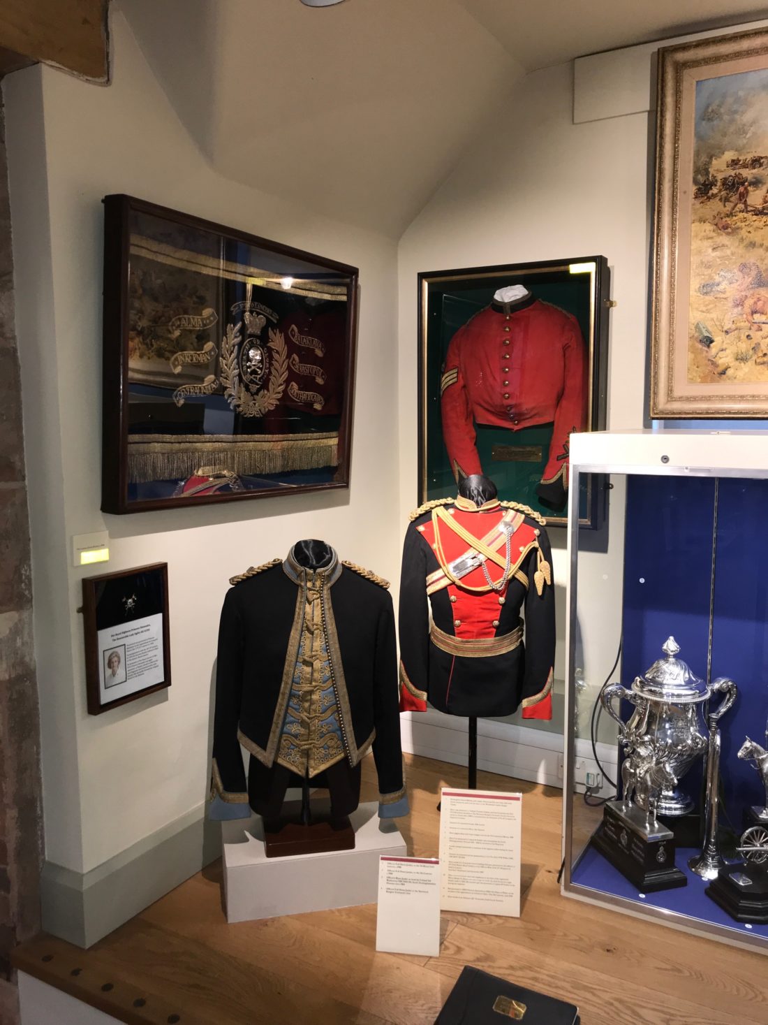 Queens Royal Lancers museum (“Thoresby hall”)